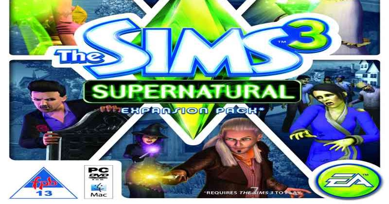 the sims 3 supernatural download free full version pc